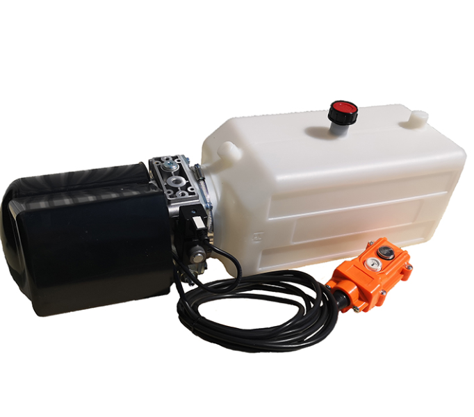 Centrale hydraulique 12V réservoir de 8 litres pour pompe hydraulique  remorque voiture benne-990013594